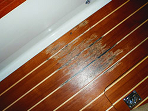 Wooden boat repair: repairing localised dry rot with epoxy
